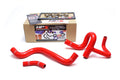 HPS Reinforced Red Silicone Radiator Hose Kit Coolant Dodge 12-16 Dart 1.4T Turbo