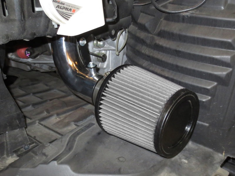 HPS Performance Cold Air Intake Kit 2007-2013 Mazda Mazdaspeed 3 2.3L Turbo, Converts to Shortram, Black