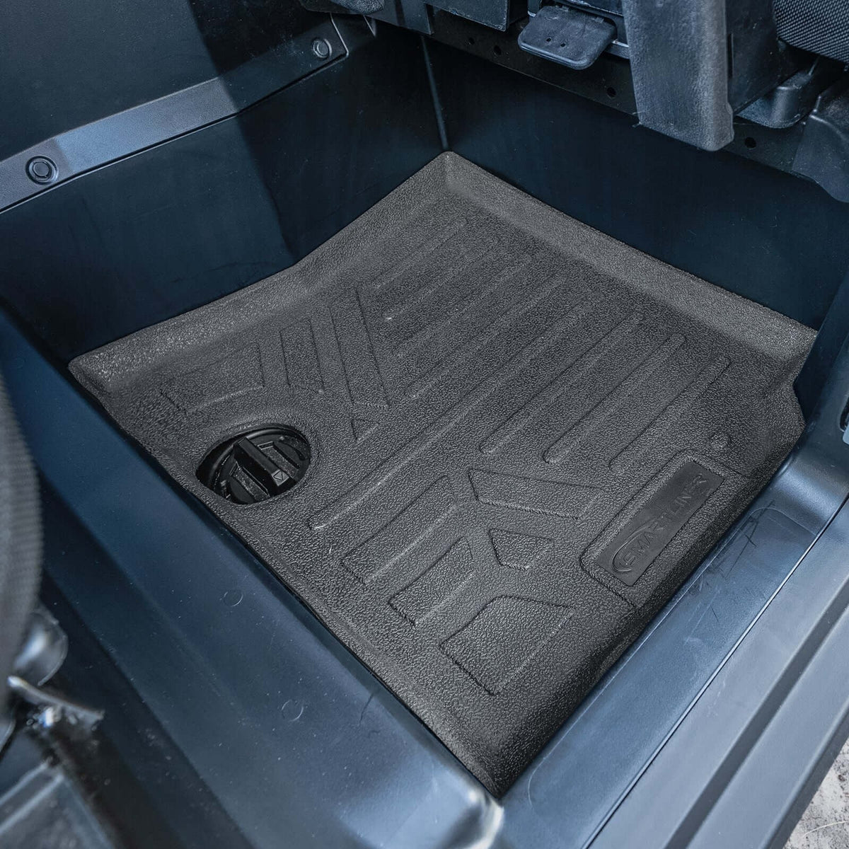 SMARTLINER Rugged Rubber Floor Liners For 2019-2026 Polaris General XP 1000 (4-Seater Models)