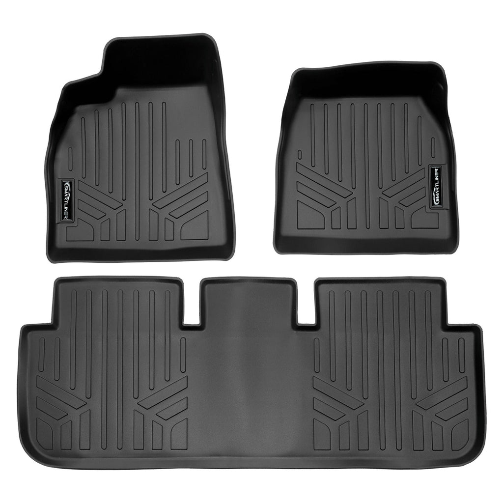 SMARTLINER Custom Fit Floor Liners For 2021-2026 Tesla Model S