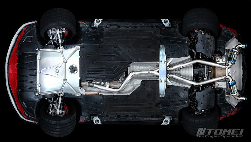 Tomei Dual Exit Full Titanium Expreme Ti Exhaust Muffler Kit (Type-D) - 2020-2024 Toyota GR Supra