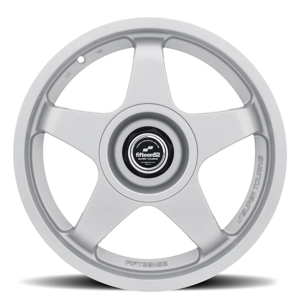 fifteen52 Chicane Speed Silver 18x8.5 +35 5x114.3/5x100 (Single Wheel) - 2015-2024 Subaru WRX / 2015-2021 STI / 2019-2024 Forester / 2013-2024 Subaru BRZ / Scion FR-S / Toyota GR86 / 2014-2018 Subaru Forester
