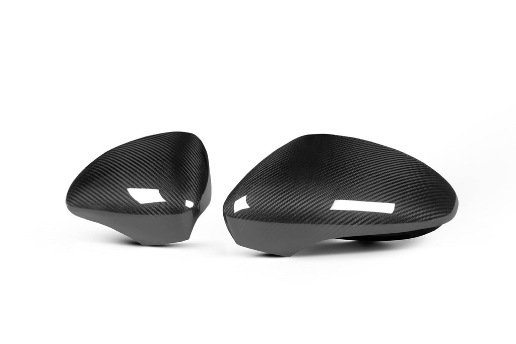 Panamera 971 OEM Style Dry Carbon Fiber Mirror Cap LHD With or Without Assist
