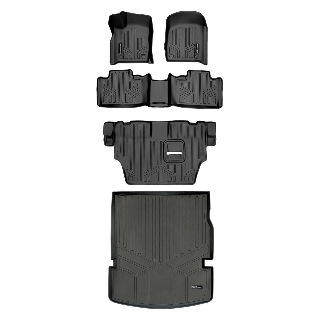 Smart TrimTM Floor Liners For 2016-2026 Dodge Durango ((2nd Row Bench))