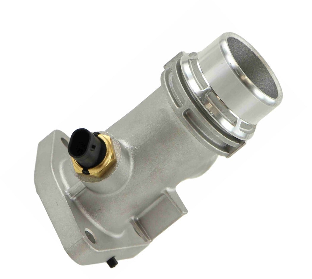 BMW F30 340i Coolant Hose Flange W/Temp Sensor By Rein 11118619408 (Upgraded)