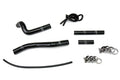HPS Black Reinforced Silicone Radiator Hose Kit Suzuki 01-08 RM125 2 Stroke