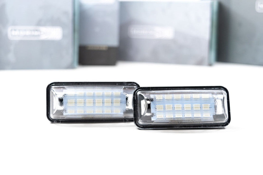Morimoto XB LED License Plate Housing Lights - Subaru Models (inc. 2011-2021 WRX / STI / 2013-2020 BRZ)