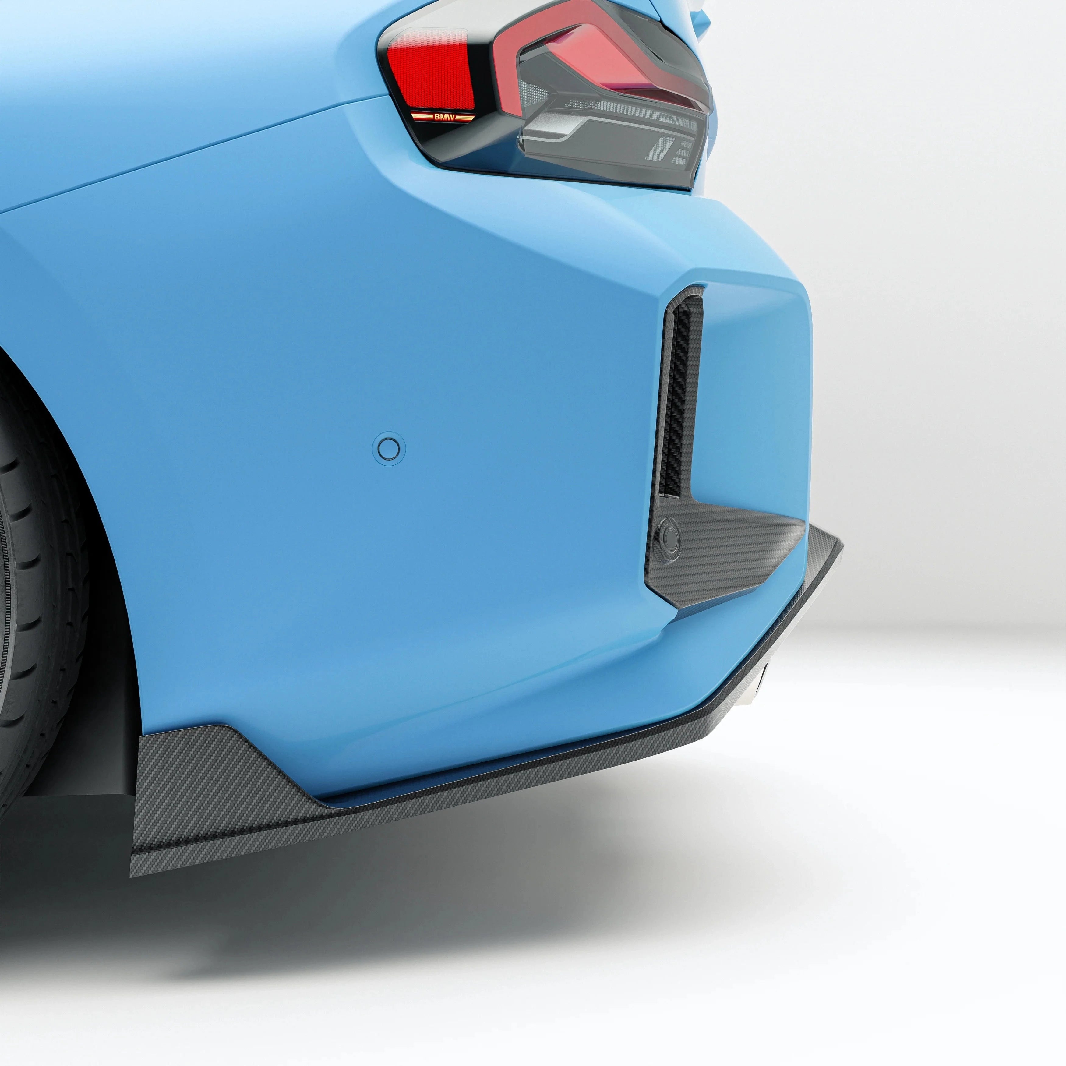Revozport Carbon Fiber Rear Diffuser for BMW G87 M2