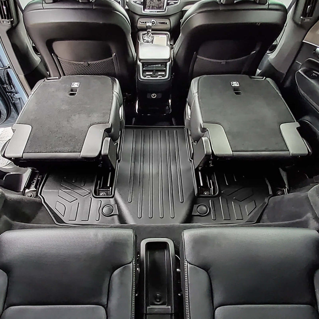 SMARTLINER Floor Liners for 2020-2026 Volvo XC90 (7 Passenger Models. No Plug-in Hybrid Models)