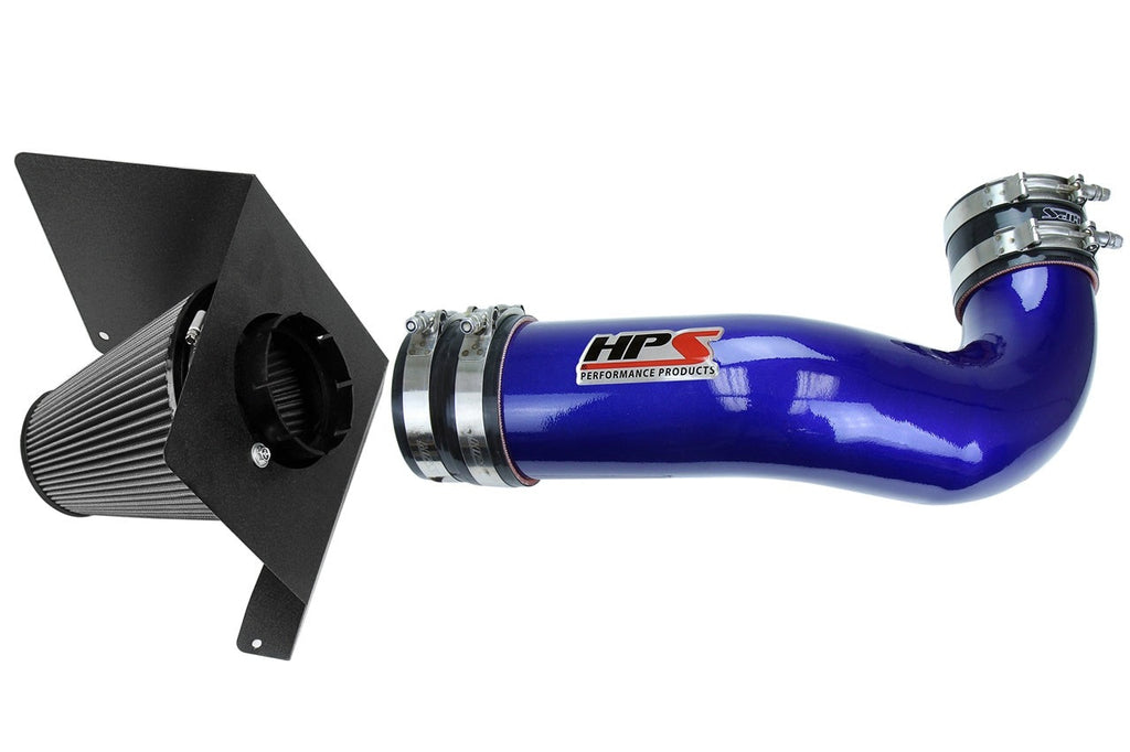 HPS Shortram Air Intake Kit 2007-2008 Chevy Tahoe 4.8L 5.3L V8, Includes Heat Shield, 827-622
