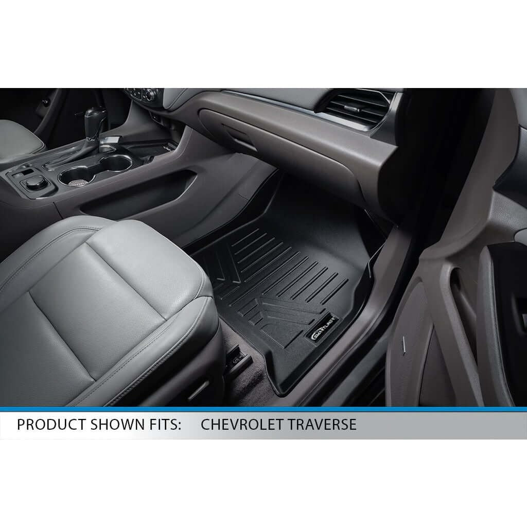 SMARTLINER Floor Liners for 2018-2023 Chevrolet Traverse ((2nd Row Bench))