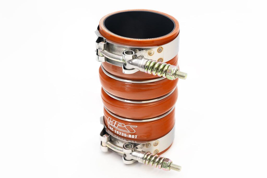 HPS Silicone Intercooler Hose Boots Kit (2pcs Hot Side), 2010-2012 Dodge Ram 3500 Pickup 6.7L Diesel Cummins Turbo, 57-2209