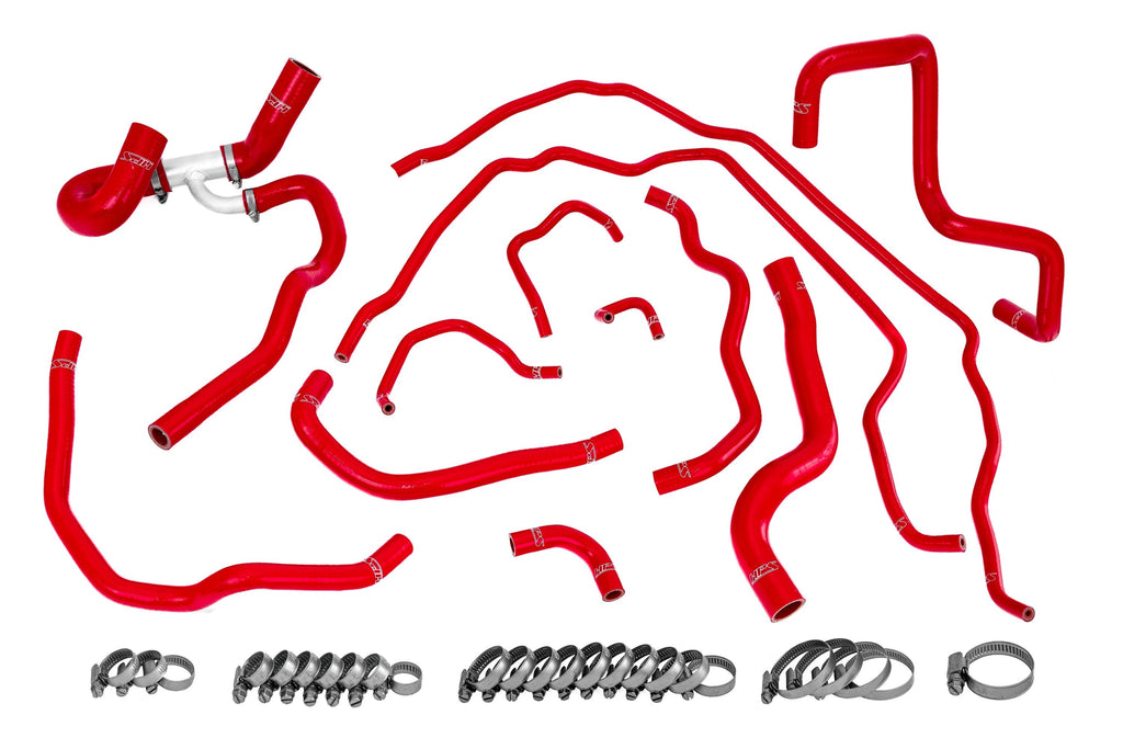 HPS Silicone Radiator and Heater Coolant Hose Kit Mazda 2007-2009 Mazdaspeed 3 2.3L Turbo, 57-1511