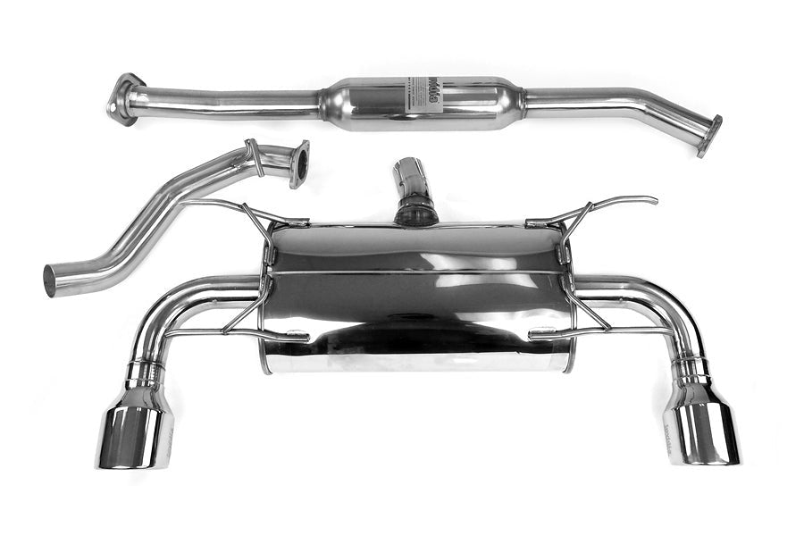 Invidia Q300 Cat-Back Exhaust - Stainless Steel Tips - 2013-2024 Scion FR-S / Subaru BRZ / Toyota GR86