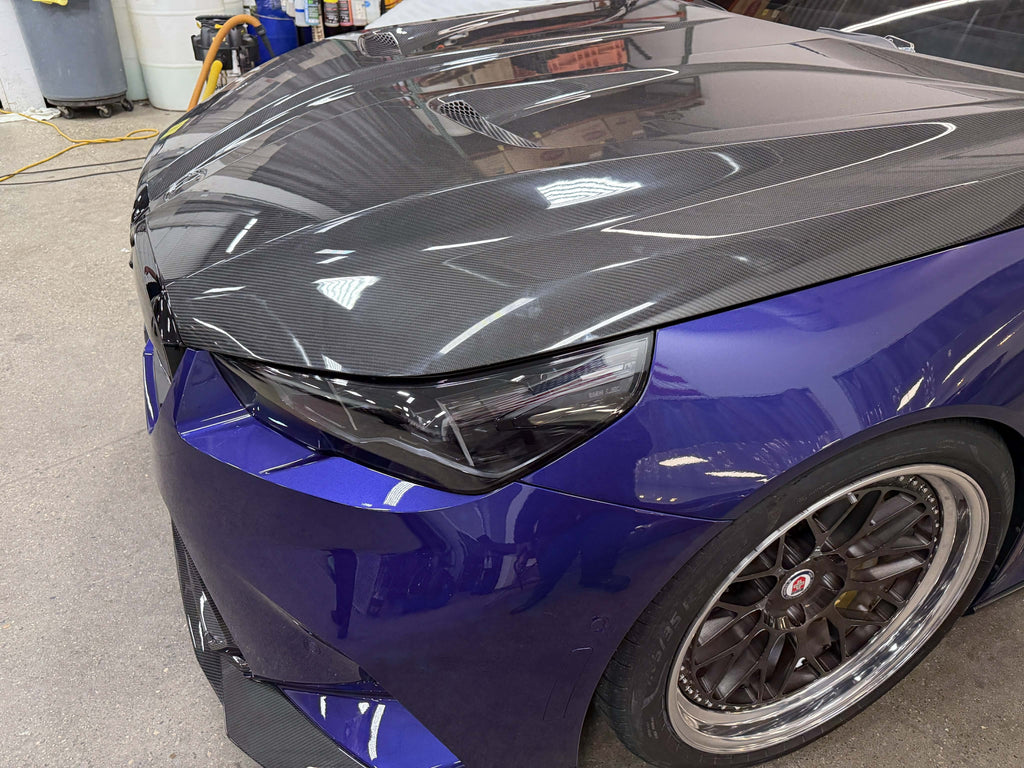 G90/G99 M5 SQ Style Dry Carbon Fiber Vented Hood