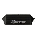 ETS 3" Front Mount Intercooler w/ Stencil/Logo (Anodized Black) - 2015-2021 Subaru WRX