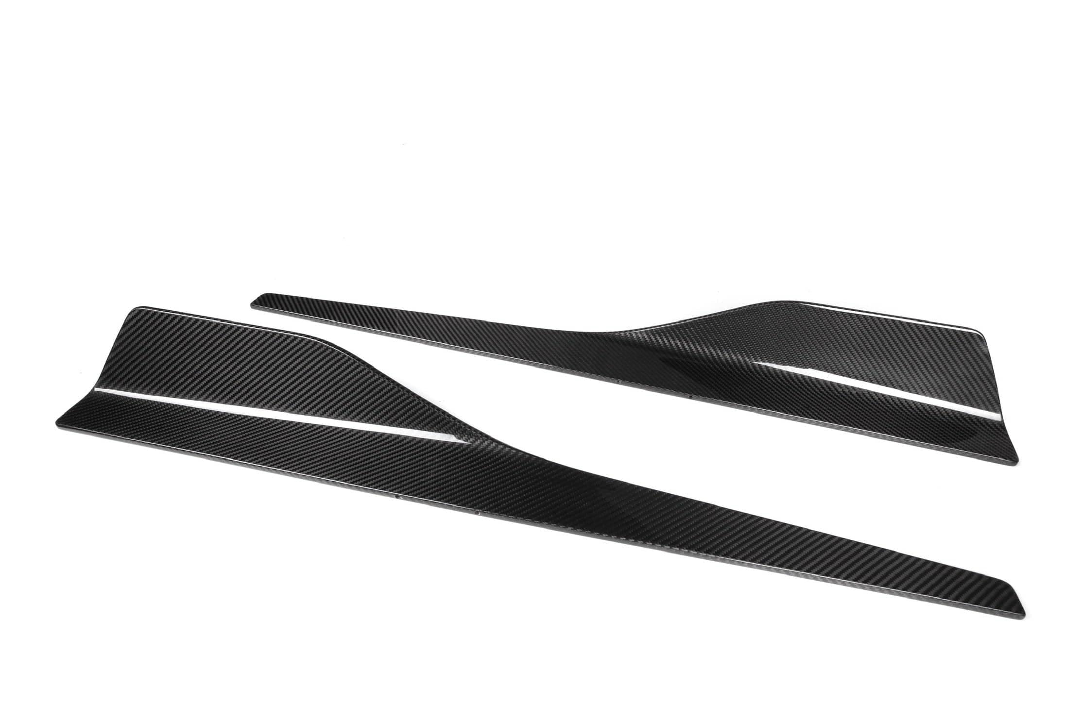 Universal NW Style Dry Carbon Fiber Side Skirt