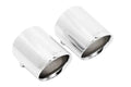 Porsche 718 Cayman / Boxster Bolt-On X-Pipe With Tips Chrome Double Wall