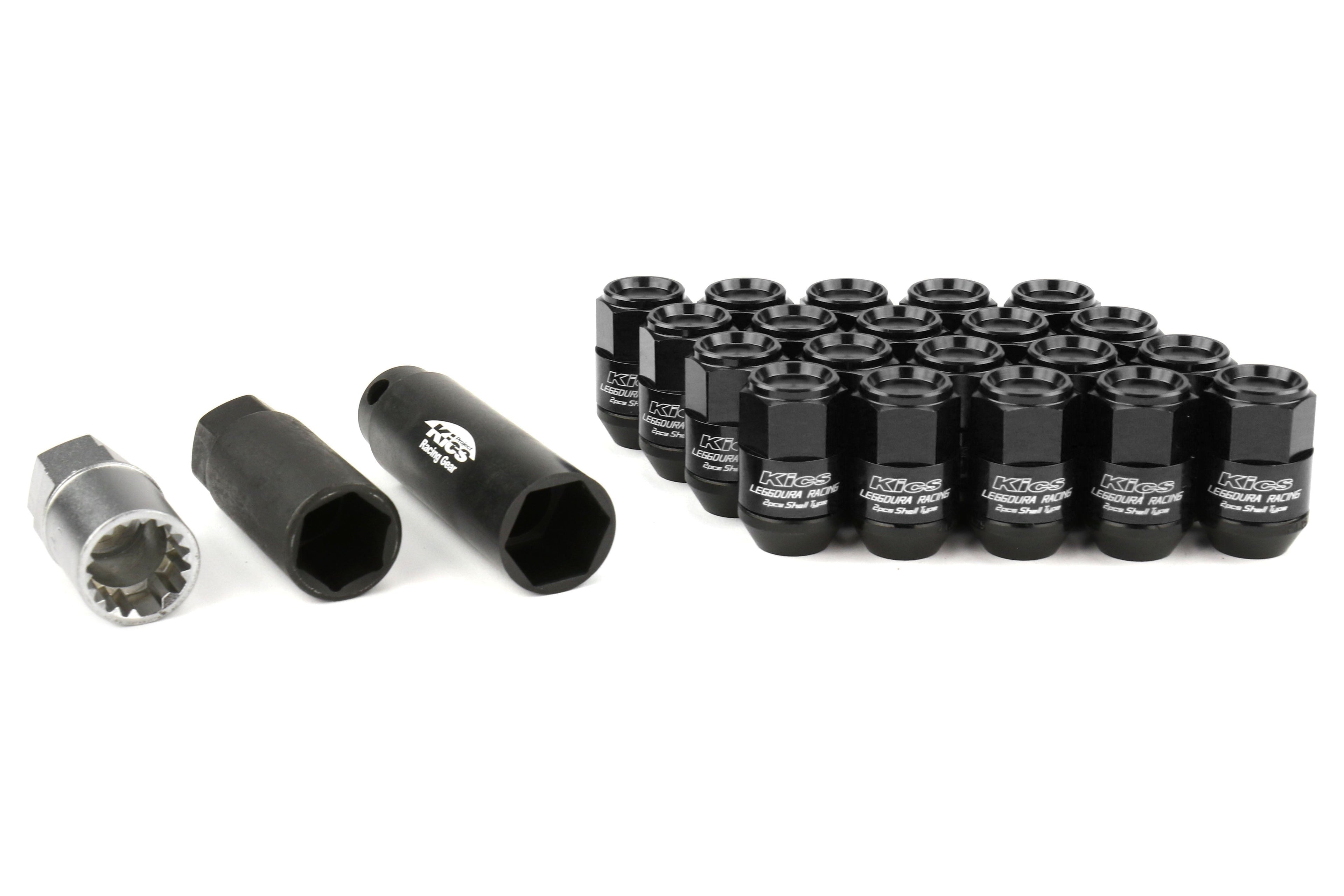 Project Kics Leggdura Racing Shell Type Lug Nut 35mm (Closed-End) - M12x1.25