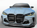 VORSTEINER BMW G8X M3/M4 VRS GTS-V Aero Front Bumper Carbon Fiber PP 2x2 Glossy (Compatible with ACC radar)