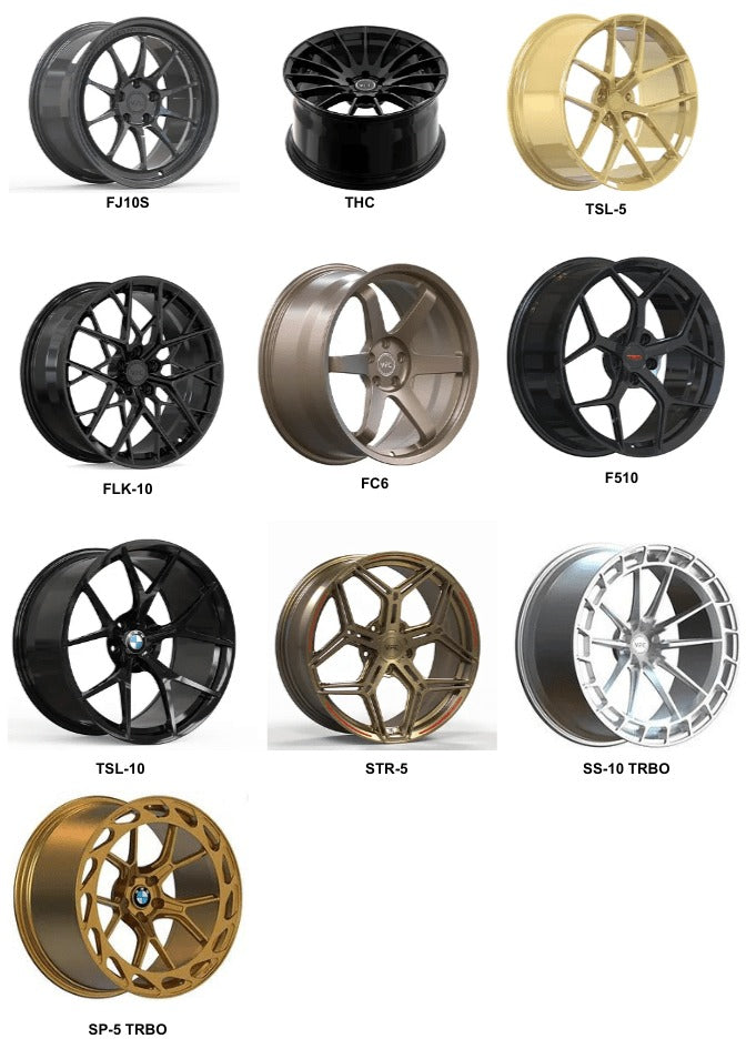 VFC Performance G2X 18x9 FRONT MONOBLOCK FORGED WHEELS