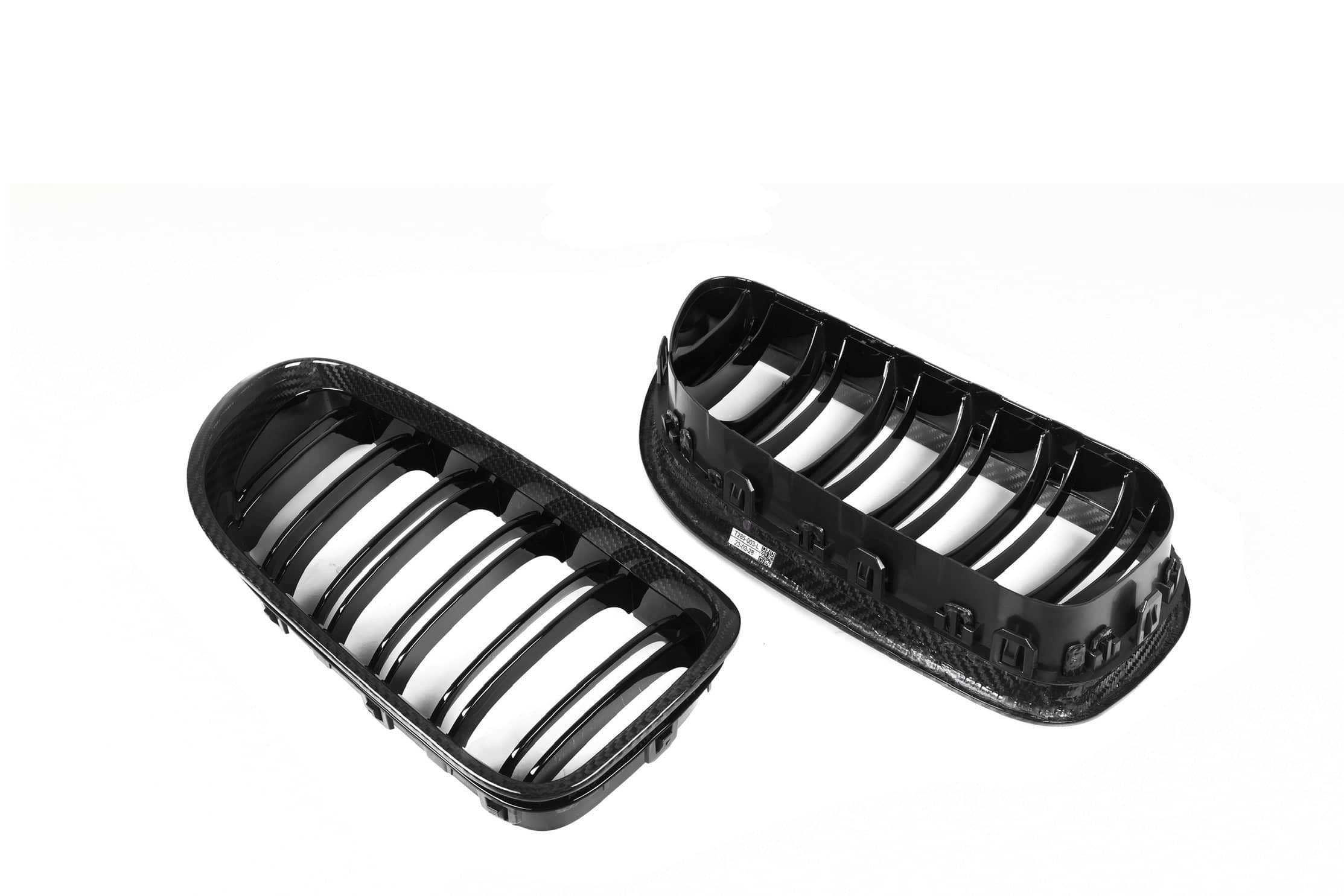 6 Series F06 Double Slat Dry Carbon Fiber Grill