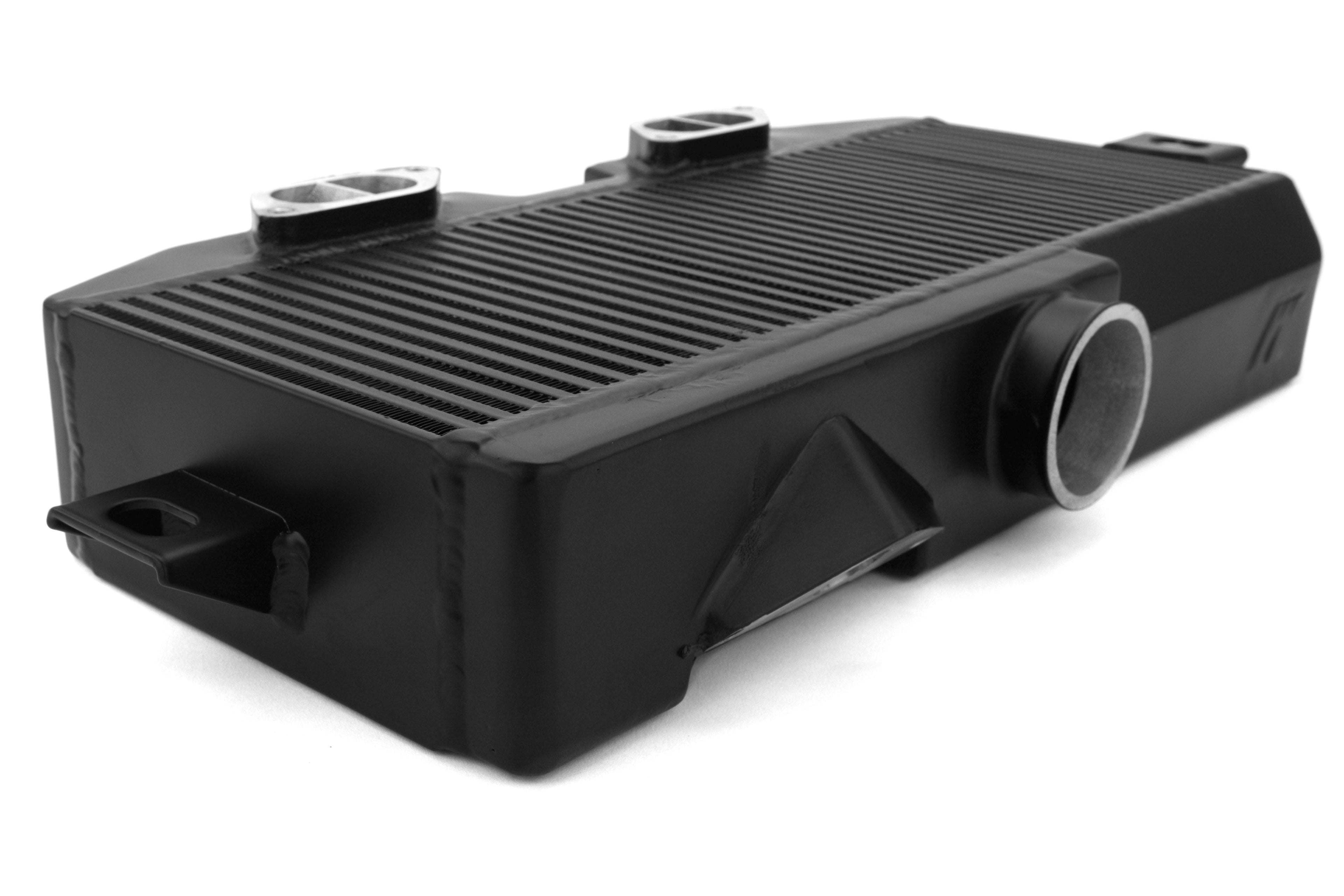Mishimoto Performance Top Mount Intercooler Kit - 2015+ STI-Black with Blue Hose