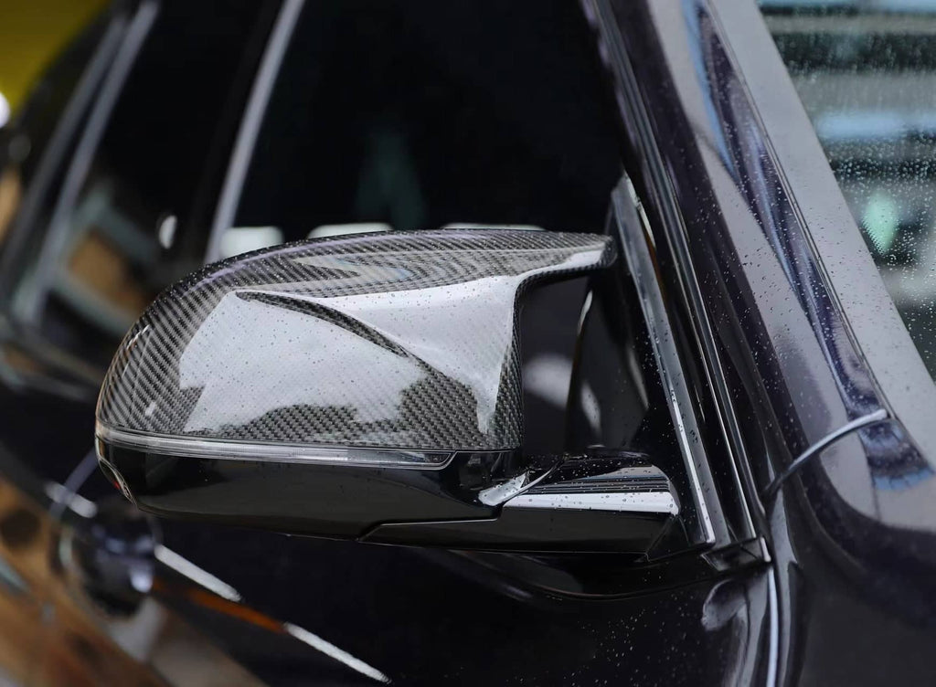 F97/F98 X3M/X4M OEM Style Dry Carbon Mirror Caps