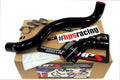 HPS Black Reinforced Silicone Radiator Hose Kit Coolant Lexus 05-11 IS250 V6 2.5L