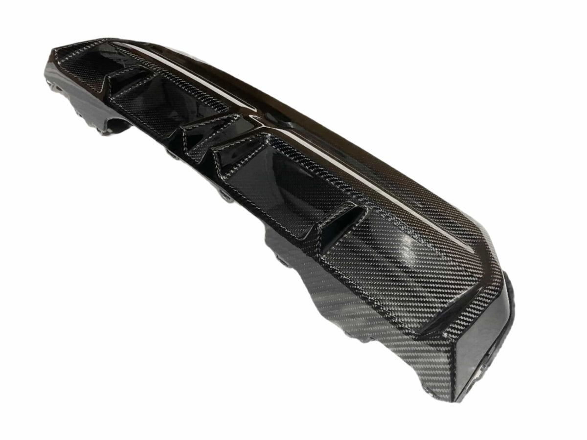 Kies BMW G42 M240i Dry Carbon Fiber Modern Performance Style Rear Diffuser