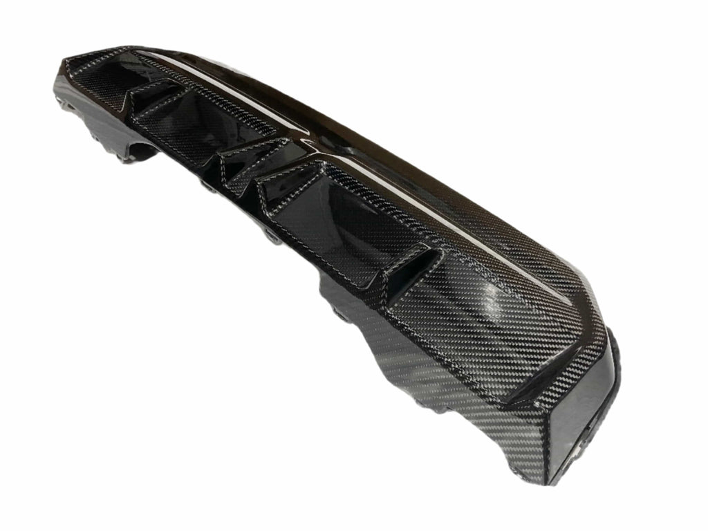 Kies BMW G42 M240i Dry Carbon Fiber Modern Performance Style Rear Diffuser