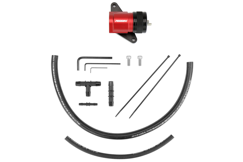 PERRIN Recirculating Blow Off Valve (Red) - 2002-2014 Subaru WRX / 2004-2021 STI / 2006-2013 Forester XT / 2005-2009 Legacy GT / Outback XT