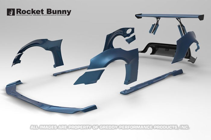 GReddy Full Greddy X Rocket Bunny 86 Wide Body Aero Kit w/ GT Wing - 2013-2021 Scion FR-S / Subaru BRZ / Toyota 86