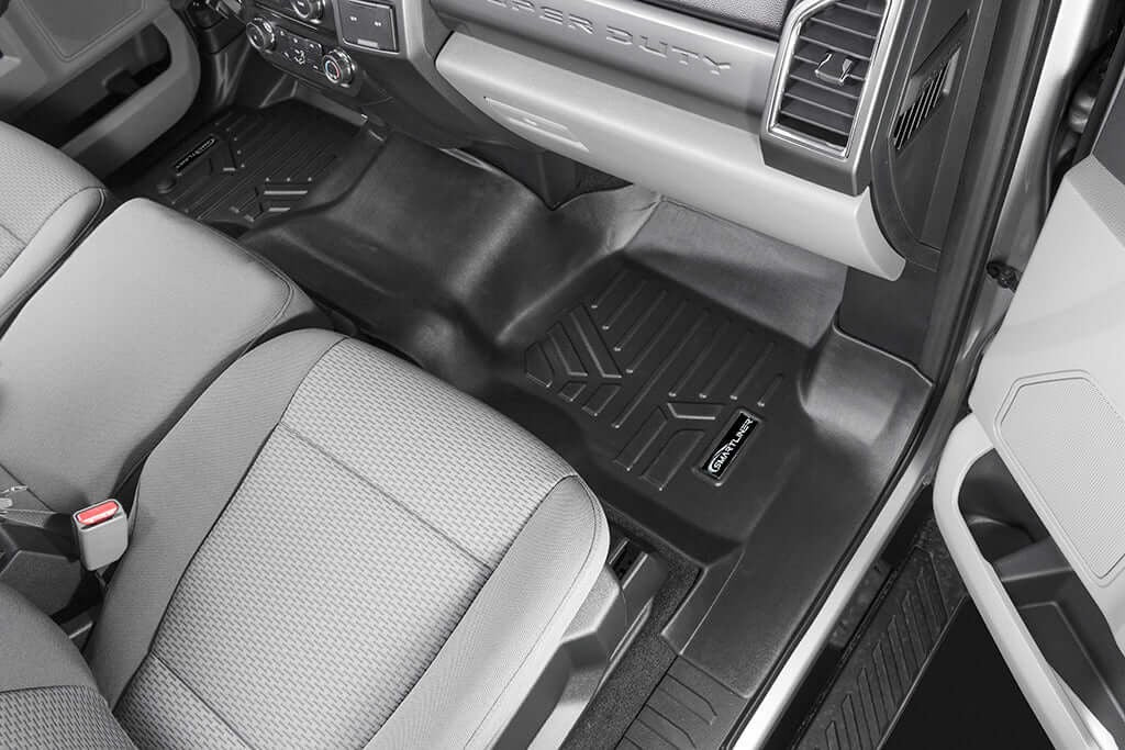 SMARTLINER Floor Liners for 2017-2026 Ford F-250|F-350 Super Crew Cab (1st Row Bench) with Over The Hump Coverage and no 2nd Row Under Seat Storage