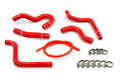 HPS Red Reinforced Silicone Radiator Hose Kit Honda 03-04 CR125R 2 Stroke
