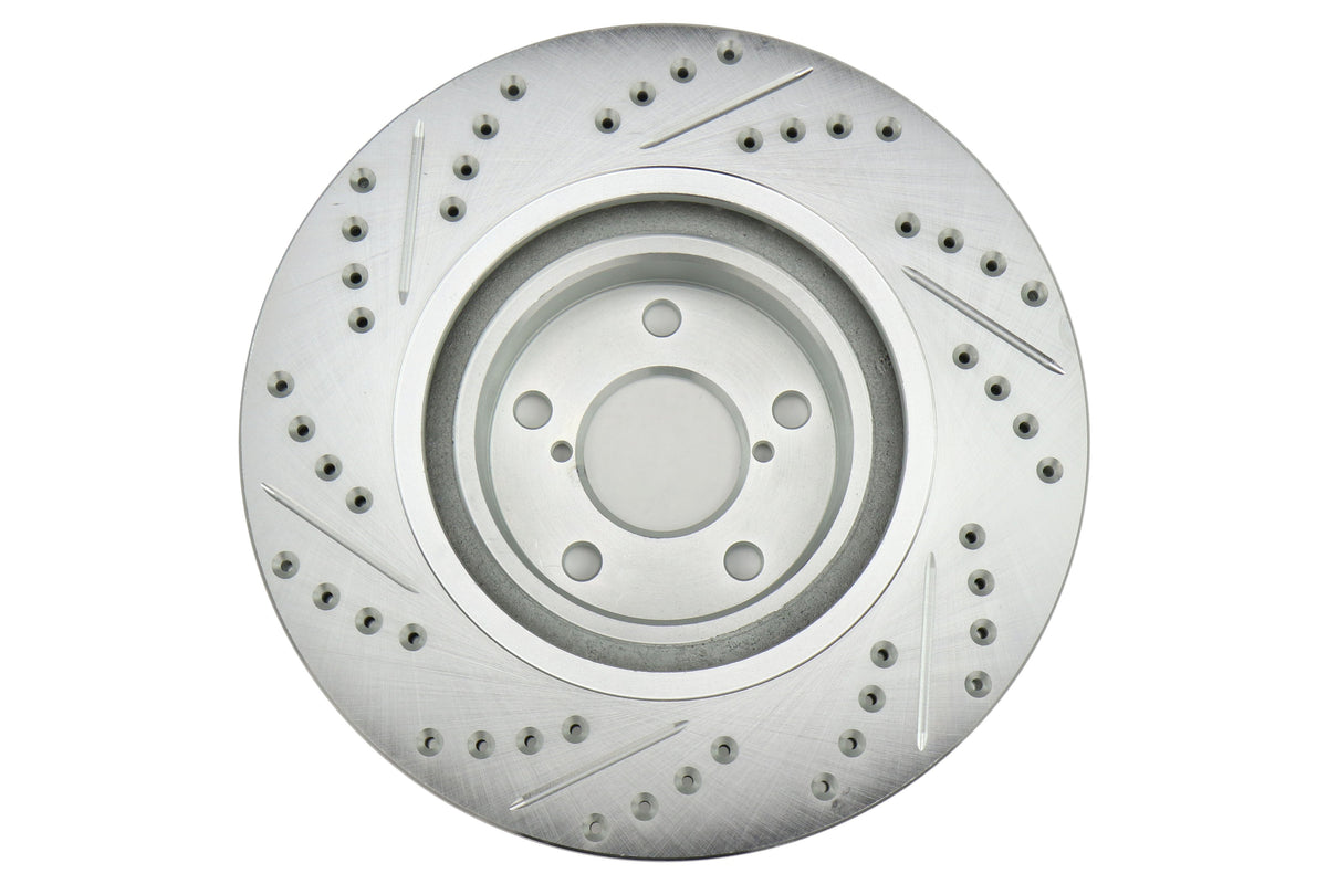 Stoptech C-Tek Sport Drilled and Slotted Rotor Single Front Left Subaru Models (inc. 2009-2014 WRX)