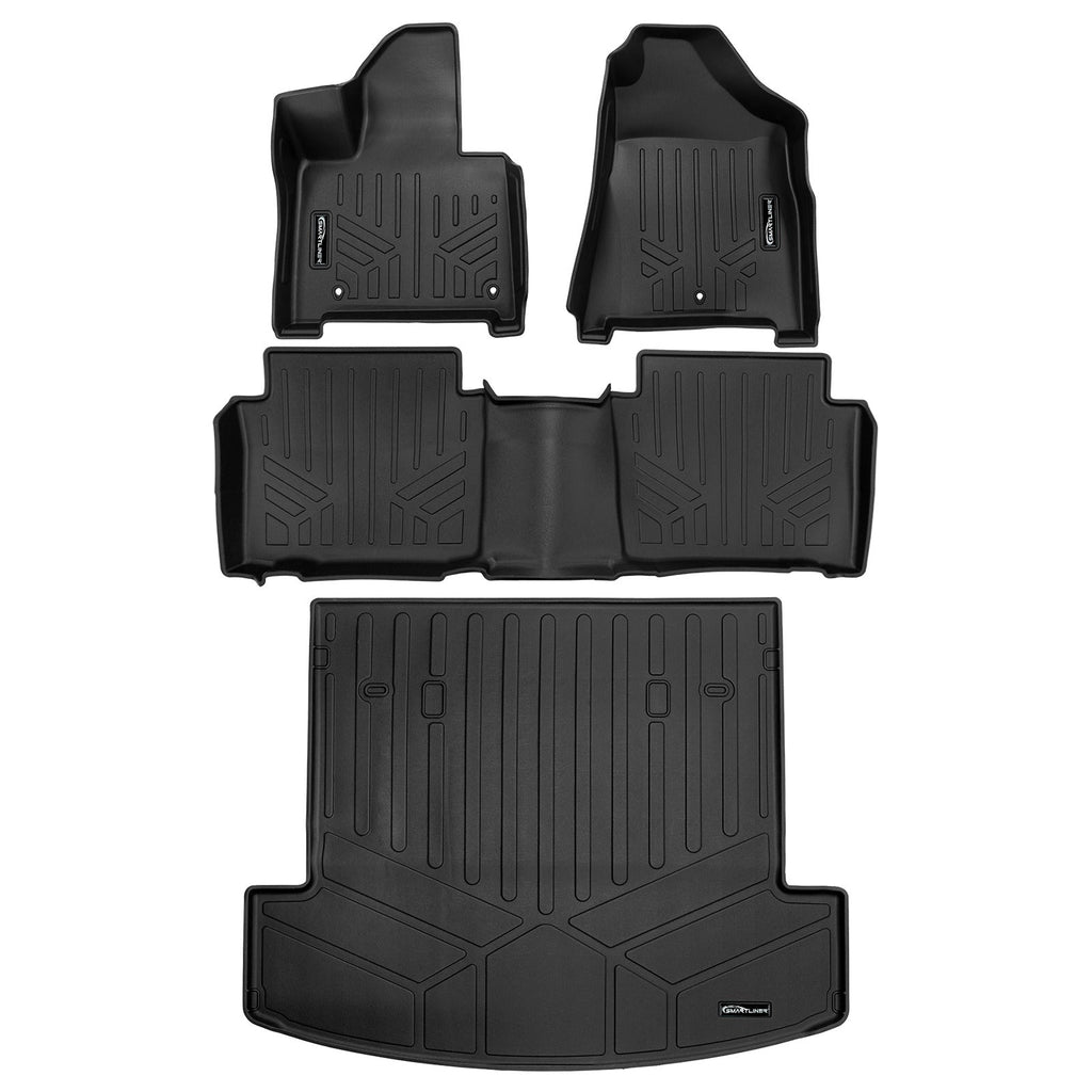 SMARTLINER Floor Liners for 2024 - 2026 Hyundai Santa Fe Hybrid