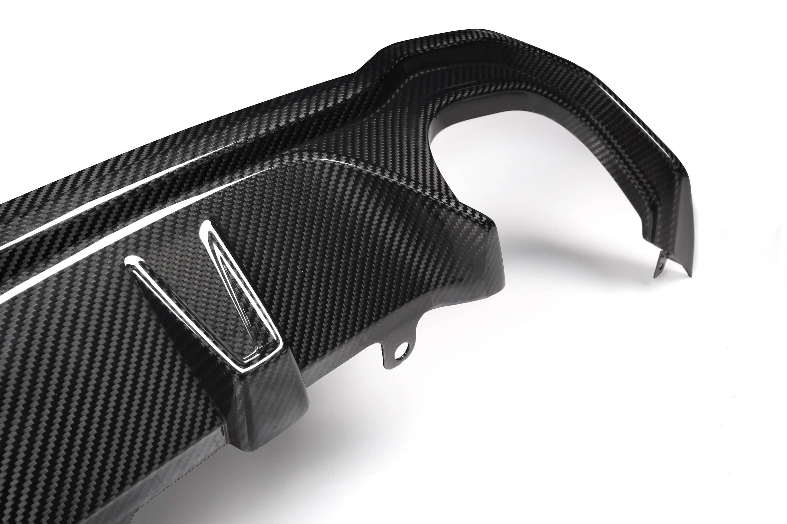 G26 SQ Style Dry Carbon Diffuser Dual Tips