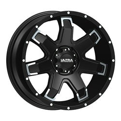 18x9 Ultra 209BK Bent 7 6X5.50 +12