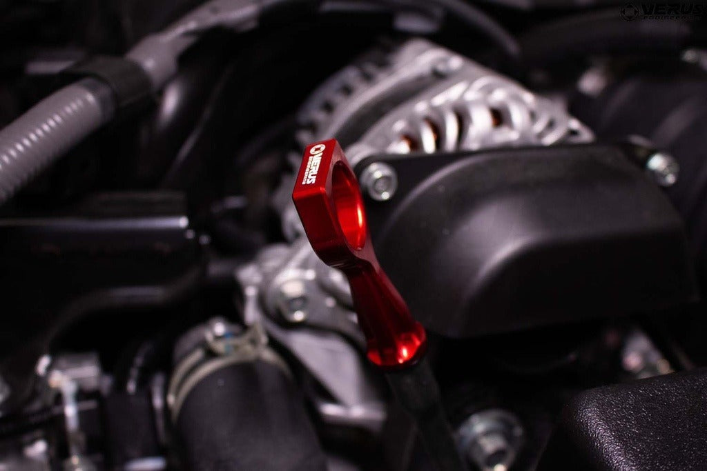 Verus Anodized Red Dipstick - 2022-2024 Toyota GR86 / Subaru BRZ / Subaru WRX / 2015-2021 Subaru WRX