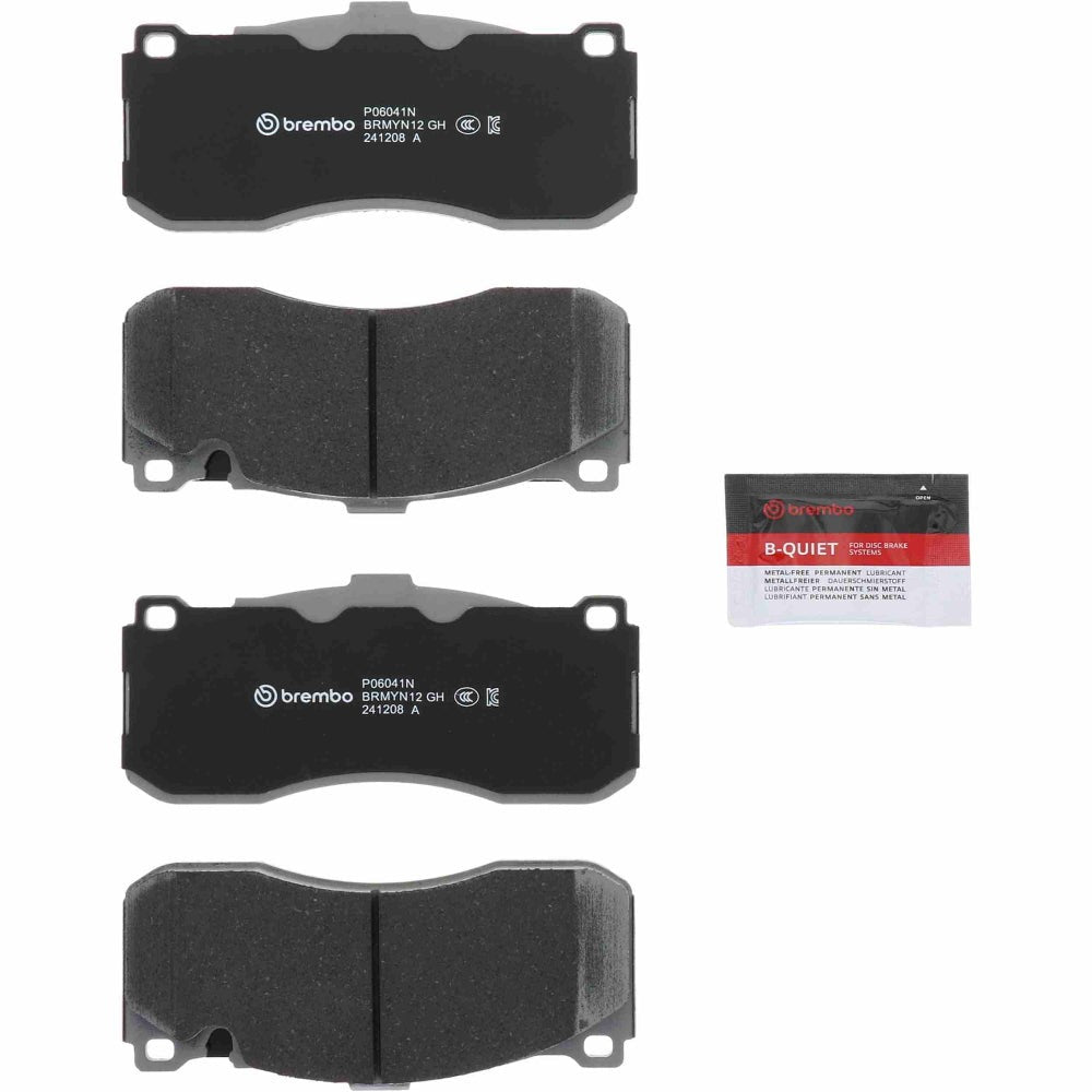 BMW 135i Front Ceramic Brake Pads By Brembo 34116786044 and 34116797860