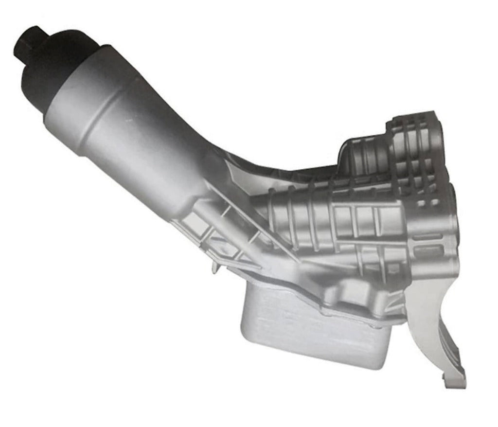 BMW G20 330i Engine Oil Filter Housing Assembly By RhineWerks W/OEM Filter 11428580414 (Aluminum Upgrade)