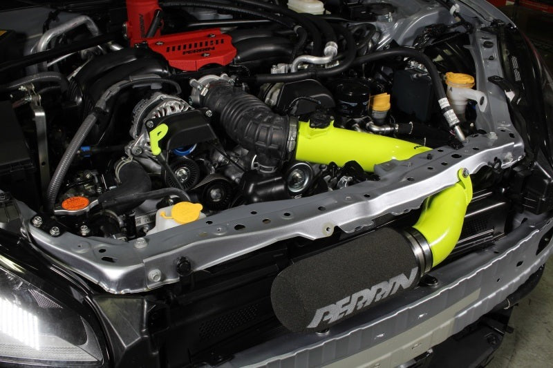 PERRIN Cold Air Intake - Neon Yellow - 2022-2026 Subaru BRZ / Toyota GR86