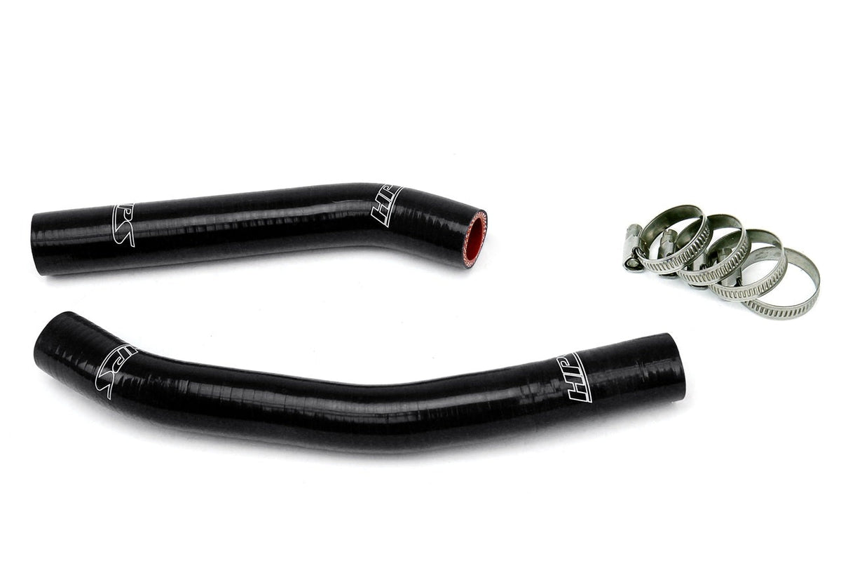 HPS Black Reinforced Silicone Radiator Hose Kit Suzuki 06-10 LTR450