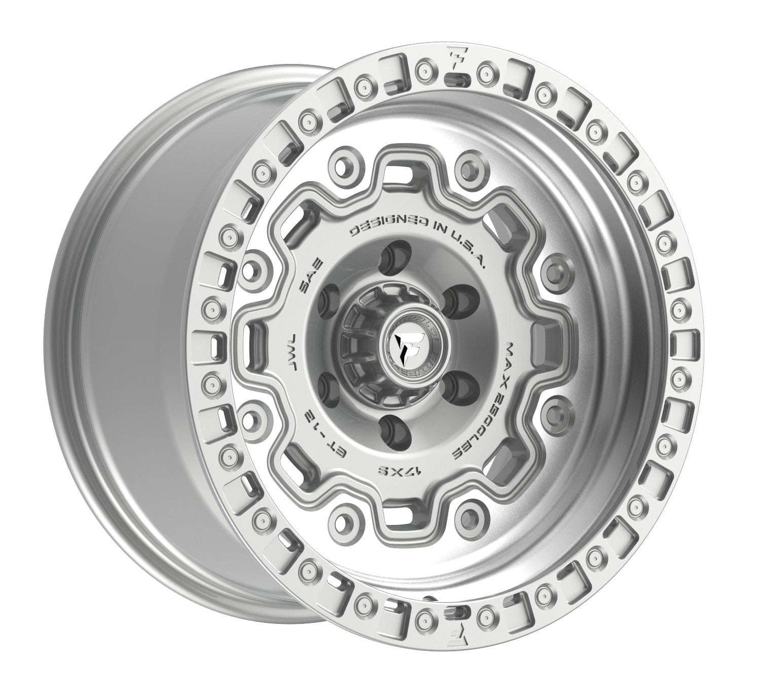 17x9 Fittipaldi Offroad FT100MS 6X5.50 -12