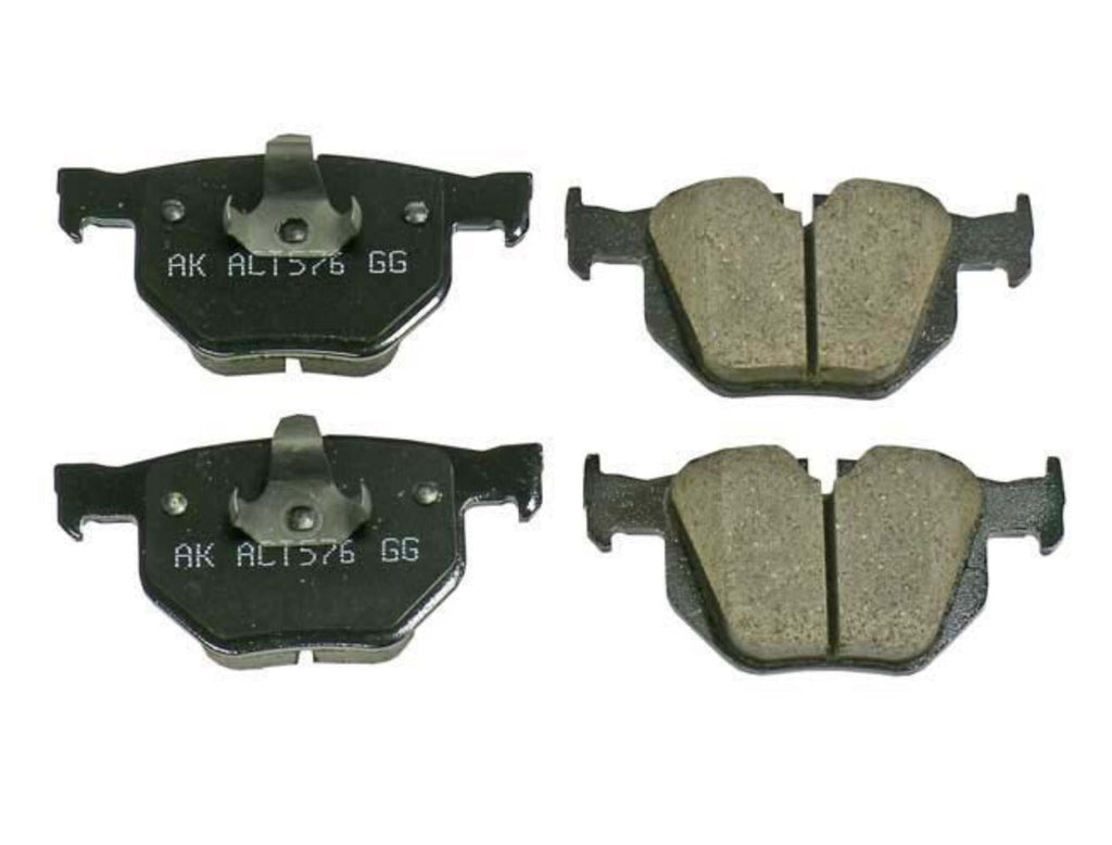 BMW F15 X5 Rear Ceramic Brake Pad Set By Akebono 34216868497