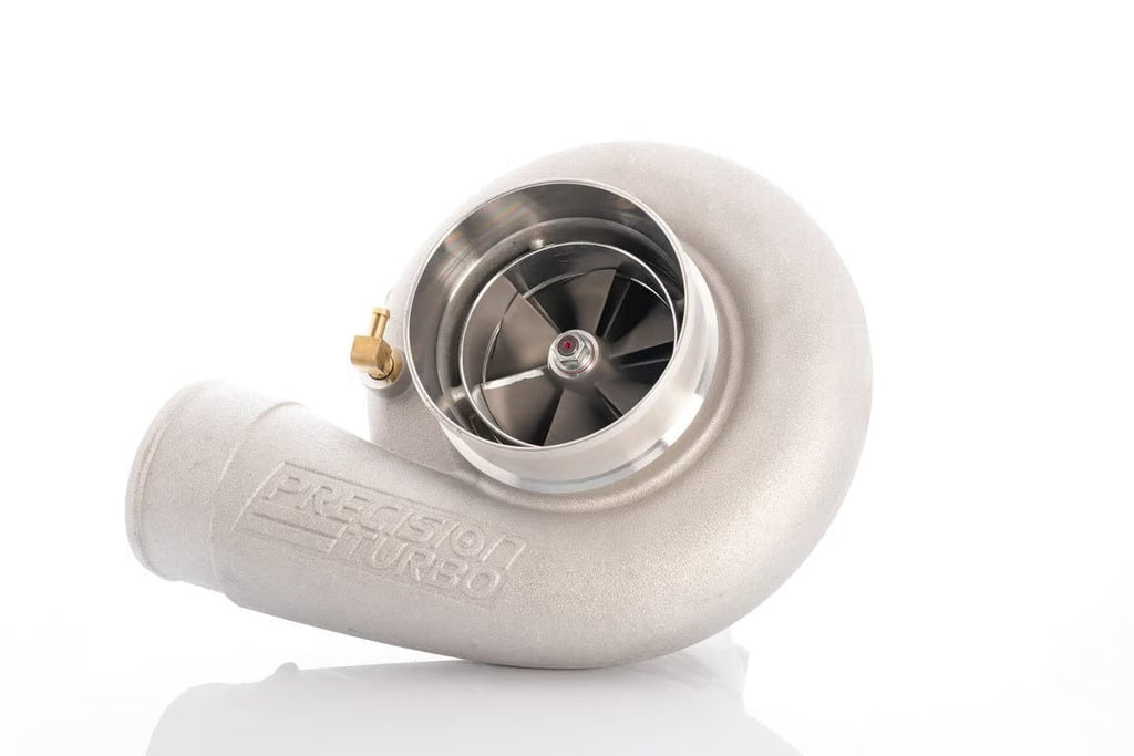 Precision Turbo & Engine CAST PT7675 JB HP CC W/ T4 DIVIDED INLET/V-BAND DISCHARGE 1.52 A/R