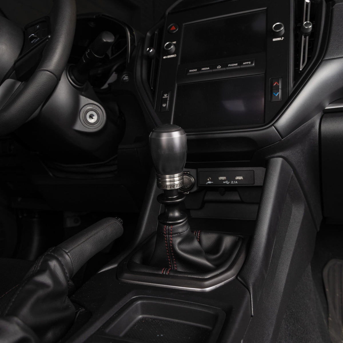 OVERTAKE ModKnob Weighted Delrin Shift Knob - Short - Subaru Manual Transmission