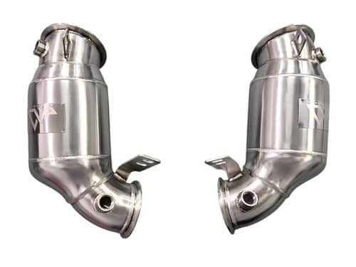 MAD BMW F9x M5 M8 Catted Downpipes W/ No CEL Guarantee MAD-122
