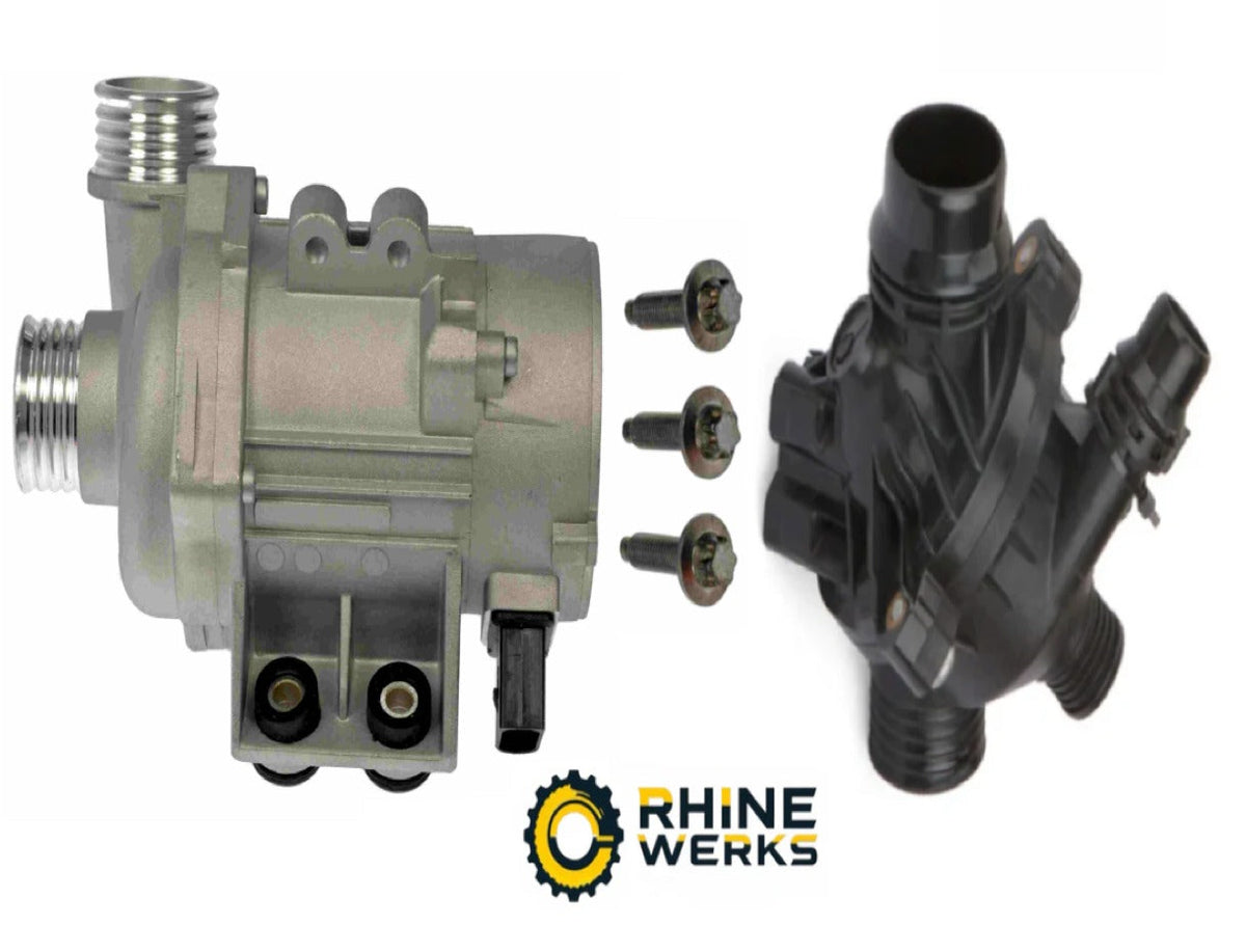 BMW E90/E92/E93 3-Series New Electric Water Pump Kit By RhineWerks 11517586925